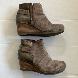 Dansko Shirley wedge boots